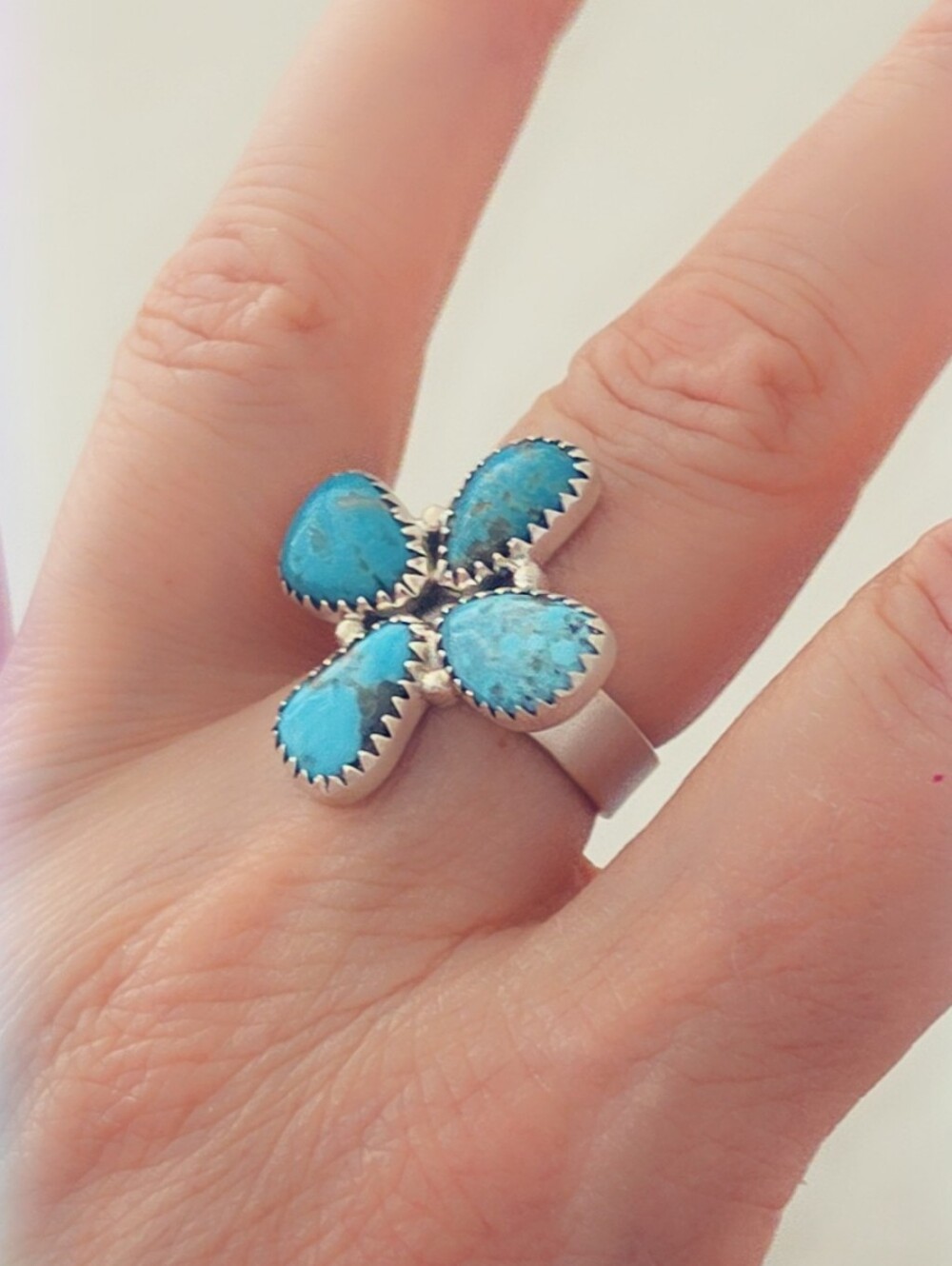 Ithaca Peak Turquoise 925 Sterling Silver Gemstone Ring